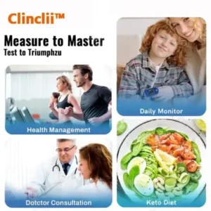 Clinclii™ 𝐍𝐨𝐧-𝐈𝐧𝐯𝐚𝐬𝐢𝐯𝐞 𝐁𝐥𝐨𝐨𝐝 𝐆𝐥𝐮𝐜𝐨𝐬𝐞 𝐌𝐨𝐧𝐢𝐭𝐨𝐫