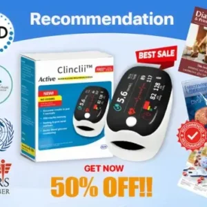 Clinclii™ GlucoSense Laser Blood Glucose Monitoring Device