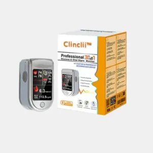 Clinclii™ Professional 3in1 Glucose & Vital Signs Monitor