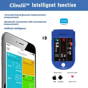 Clinclii™ 𝐍𝐨𝐧-𝐈𝐧𝐯𝐚𝐬𝐢𝐯𝐞 𝐁𝐥𝐨𝐨𝐝 𝐆𝐥𝐮𝐜𝐨𝐬𝐞 𝐌𝐨𝐧𝐢𝐭𝐨𝐫 – Pain-Free & 99.9% Accurate✅𝐀𝐃𝐀 𝐂𝐞𝐫𝐭𝐢𝐟𝐢𝐞𝐝 & 𝐅𝐃𝐀 𝐀𝐩𝐩𝐫𝐨𝐯𝐞𝐝🔥Recommended by Diabetes Experts