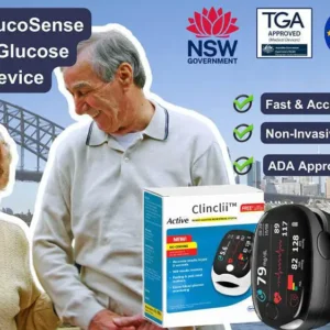 [Official Store] Clinclii™  GlucoSense Laser Blood Glucose  Monitoring   Device