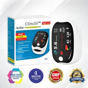 [Official Store] Clinclii™  GlucoSense Laser Blood Glucose  Monitoring   Device