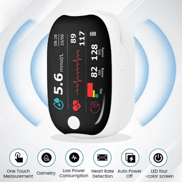 [Official Store] Clinclii™  GlucoSense Laser Blood Glucose  Monitoring   Device
