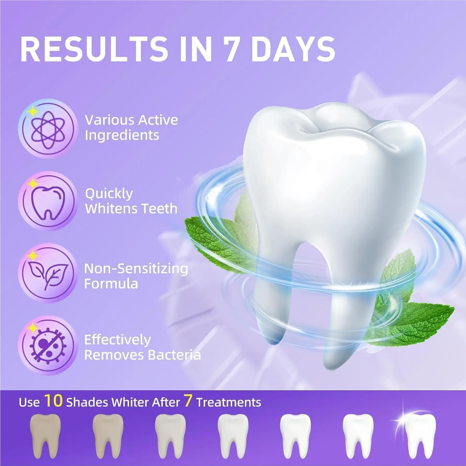 🦷Clinclii™ V36 Whitening Strips – Professional Teeth Whitening at Home(UPGRADED VERSION)