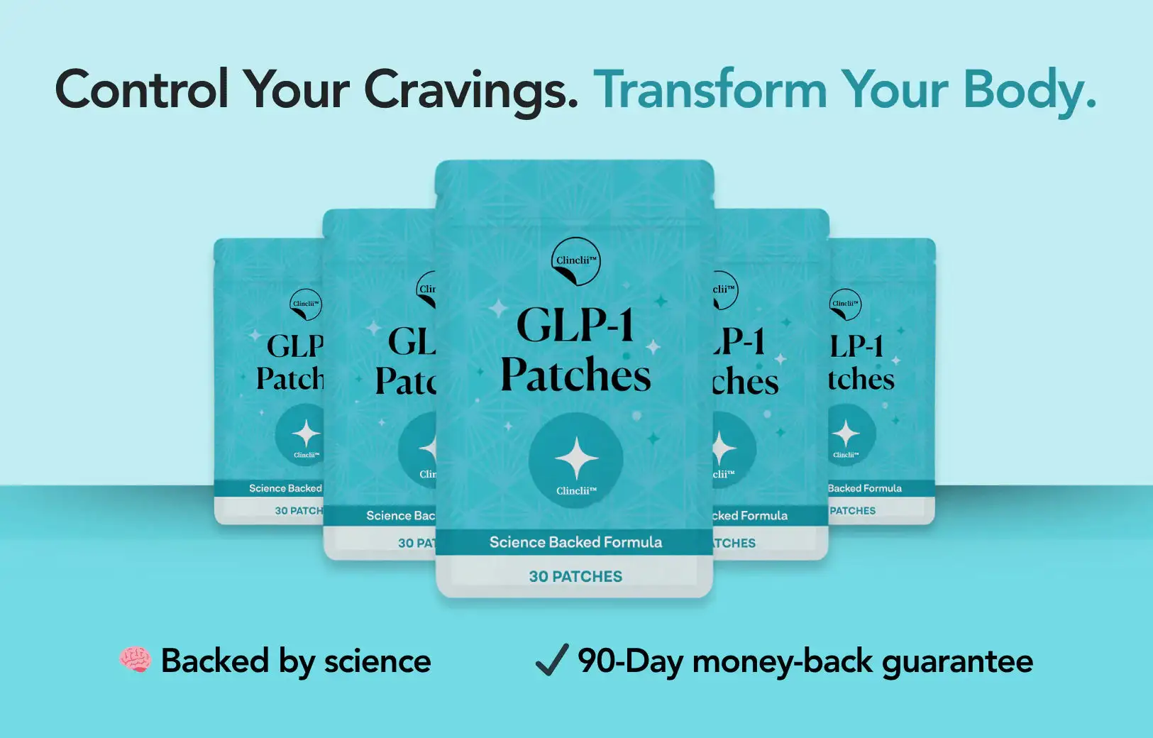 Clinclii™ GLP1 Patches, Clinclii™ GLP1 Support Patch for Men and Women, Natural Ingredients Cosmetic Patch