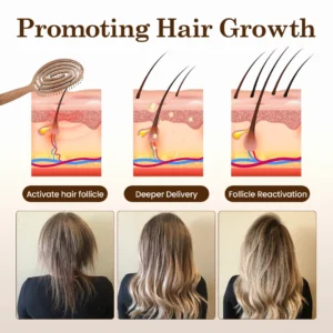 Clinclii™ VoluGlow Hair Activator Comb