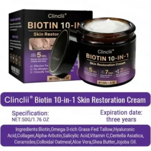 Clinclii® Biotin 10-in-1 Skin Restoration Cream