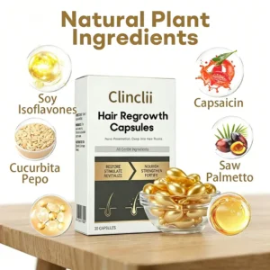 🔥Clinclii Hair Regrowth Capsules - Nano Penetration, Deep into Hair Roots🎉𝙇𝙞𝙢𝙞𝙩𝙚𝙙-𝙏𝙞𝙢𝙚 𝙊𝙛𝙛𝙚𝙧