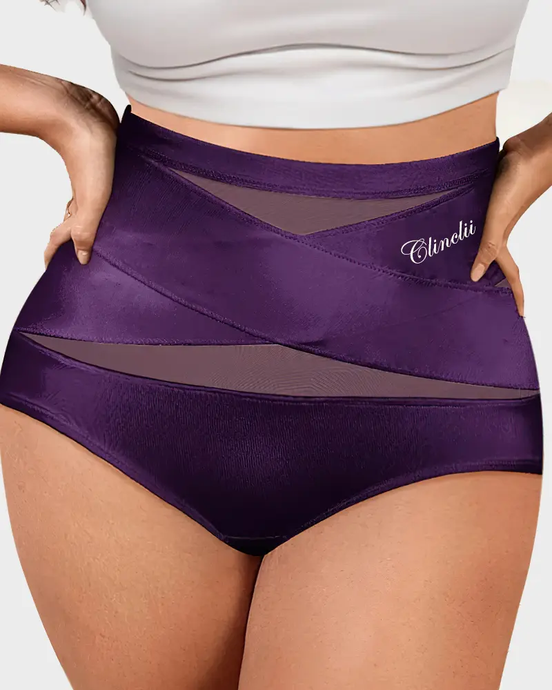 Clinclii™ SculptFit High-Waist Shaping Panties | Seamless Tummy Control & Full Coverage Lift