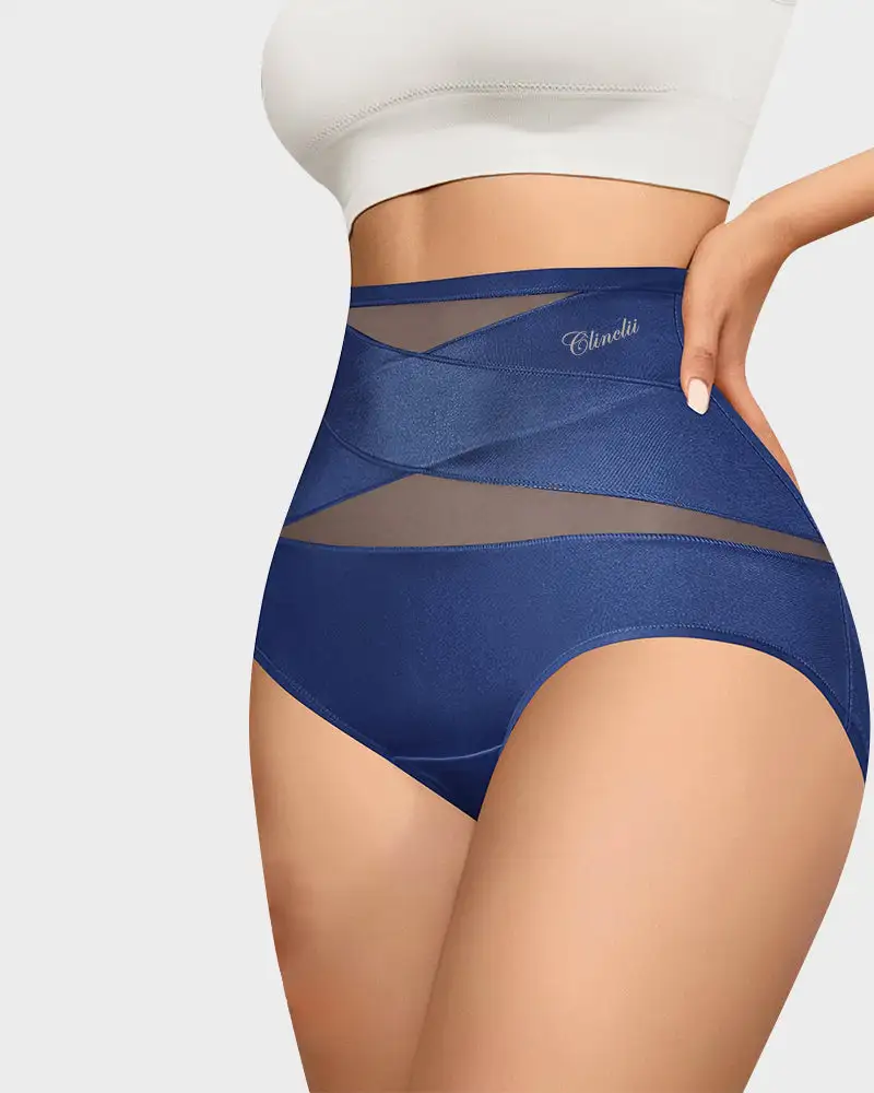 Clinclii™ SculptFit High-Waist Shaping Panties | Seamless Tummy Control & Full Coverage Lift