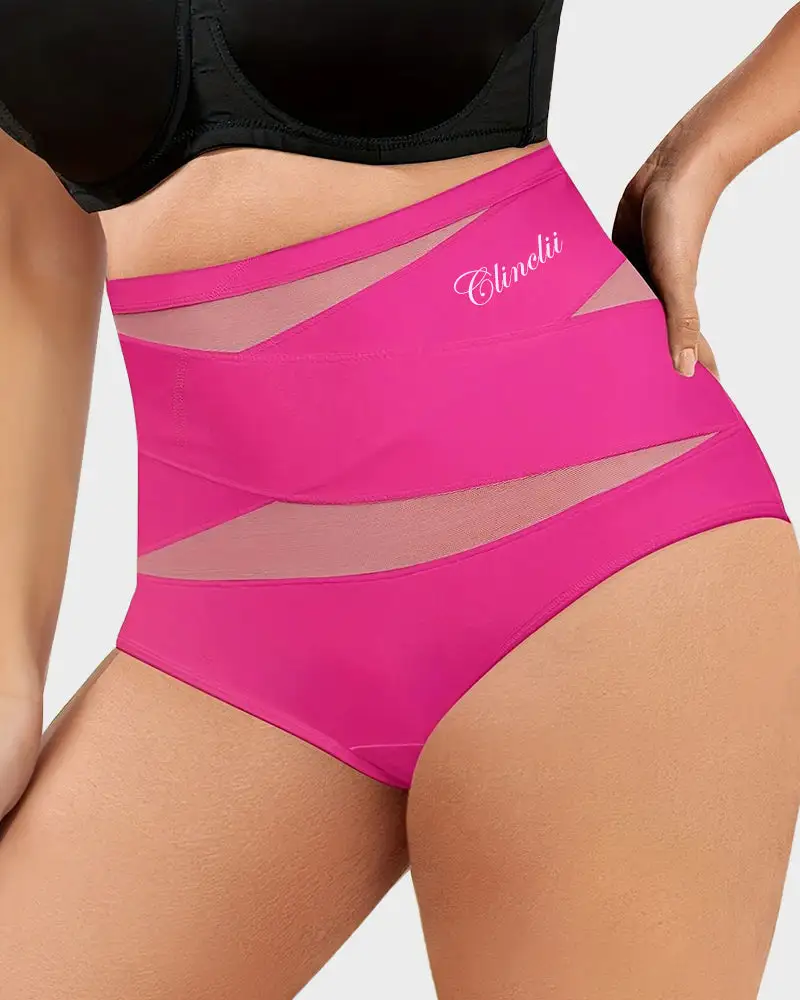 Clinclii™ SculptFit High-Waist Shaping Panties | Seamless Tummy Control & Full Coverage Lift