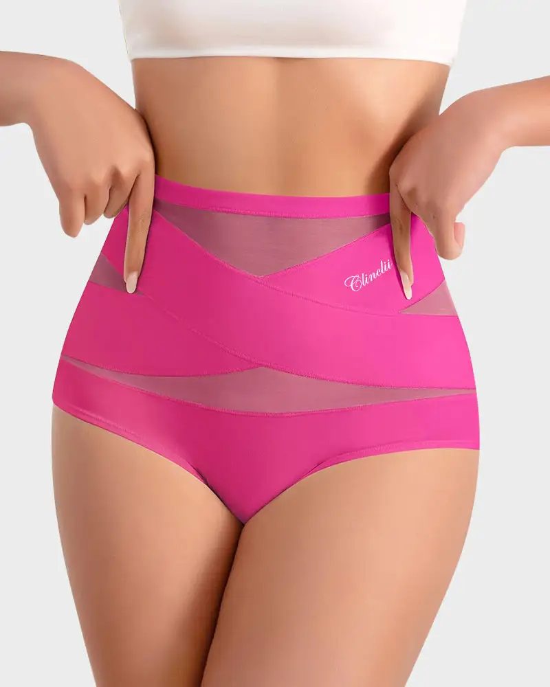 Clinclii™ SculptFit High-Waist Shaping Panties | Seamless Tummy Control & Full Coverage Lift