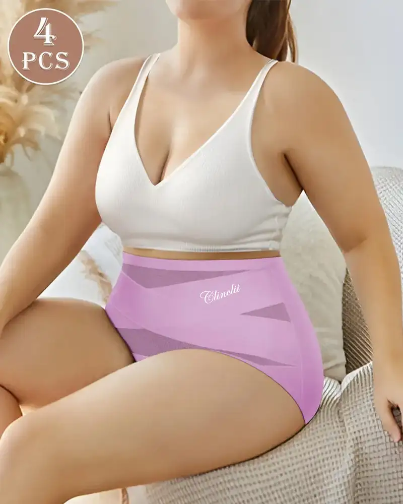 Clinclii™ SculptFit High-Waist Shaping Panties | Seamless Tummy Control & Full Coverage Lift