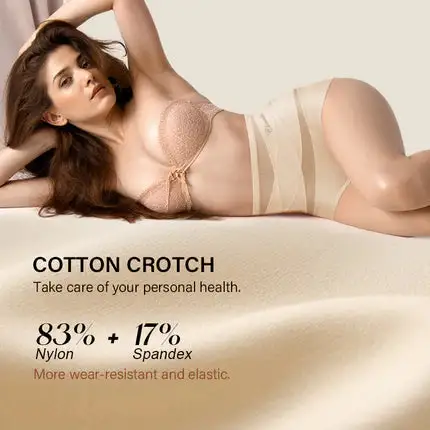 Clinclii™ SculptFit High-Waist Shaping Panties | Seamless Tummy Control & Full Coverage Lift