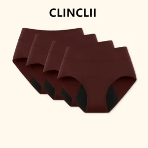 💖Last Day 50% OFF|CLINCLII 100% Leak-Proof Underwear 4-packe🌸