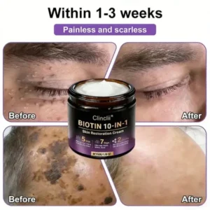 Made and Shipped from USA🍁Clinclii® Biotin 10-in-1 Skin Restoration Cream – Last Day Promotion: 75% OFF