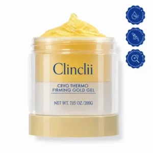 Clinclii® 15-Day Fast-Acting Anti Cellulite Sculpting & Tightening Burn Gold Massage Cream
