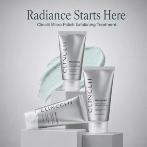 ✨ Clinclii Micro-Polishing Facial Scrub – Vitamin C + Fruit Enzyme Exfoliating Care for Smoother, Brighter-Looking Skin ✨